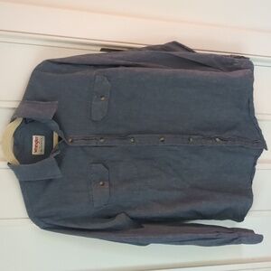 Wrangler Blue Casual Shirt
